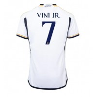 Real Madrid Vinicius Junior #7 Domáci futbalový dres 2023-24 Krátky Rukáv